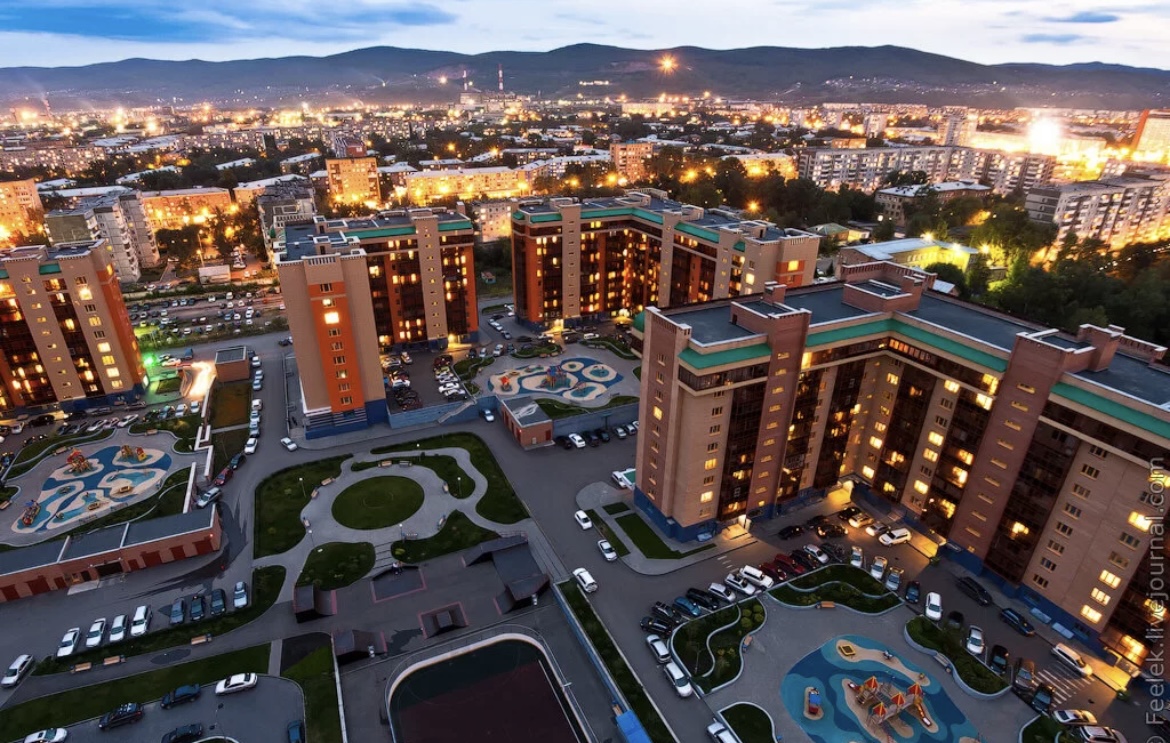 Карта южный берег красноярск