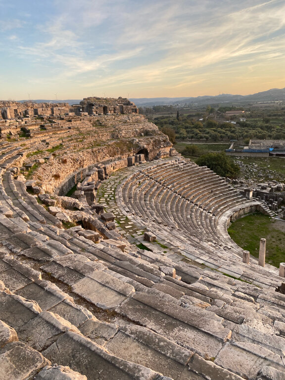 Turistik yerler Milet Antik Tiyatro, Didim, foto