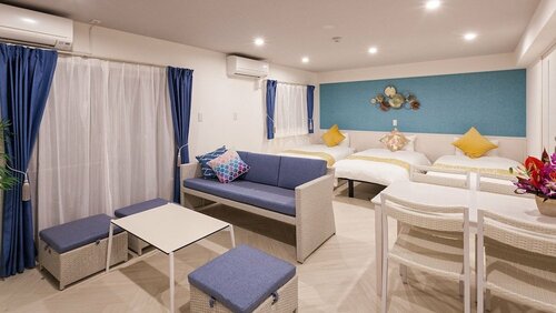 Гостиница Kariyushi Condominium Resort Miyakojima Fukugistays