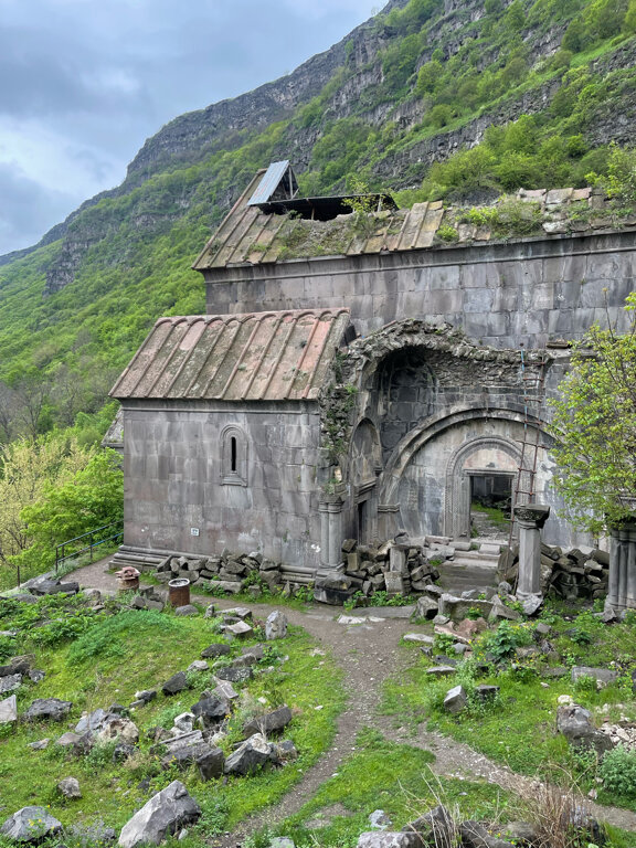 Armenian monastery Monastery of Kobayr, Lori, photo