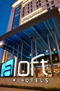 Внешний вид отеля Aloft Beijing, Haidian в Хайдяни, фото 2