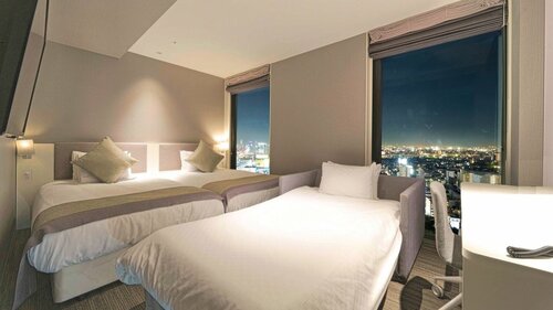 Внешний вид отеля Meitetsu Inn Nagoyaeki Shinkansenguchi в Нагои, фото 2