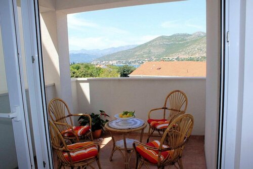 Жильё посуточно Apartment With 2 Bedrooms in Dubrovnik, With Wonderful sea View, Furnished Balcony and Wifi Near the Beach в Дубровнике