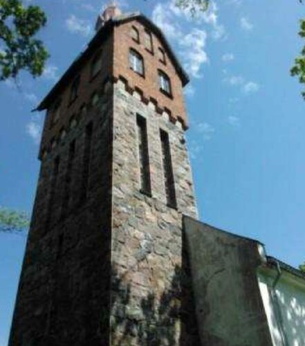 Protestant church Zaubes Evanģēliski luteriskā baznīca, Amata municipality, photo