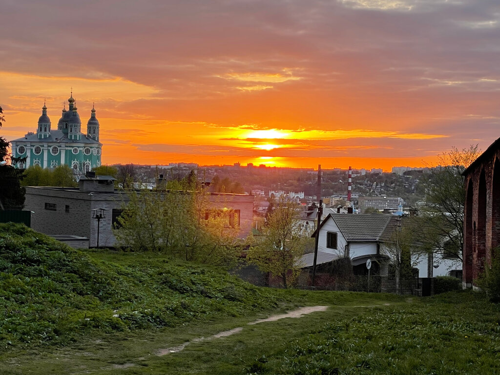 Landmark, attraction The Eagle Tower, Smolensk, photo