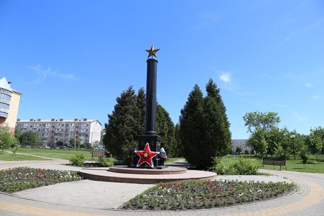 Monument, memorial Братская могила советских солдат, погибших в боях с фашистскими захватчиками, Belgorod Oblast, photo