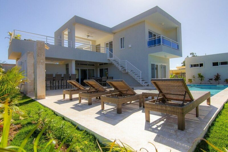 Гостиница Beautiful 3 Bedroom Ocean View Villa in Sosua в Сосуа