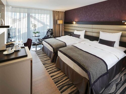 Внешний вид отеля Mövenpick Hotel Lausanne в Лозанне, фото 3