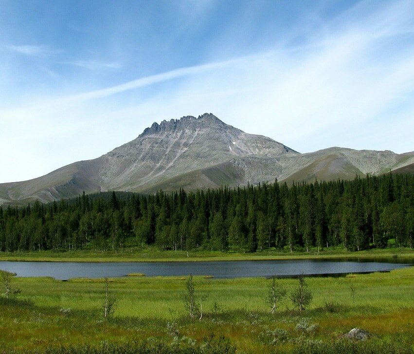 В уральских горах