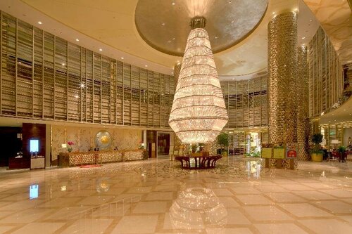 Внешний вид отеля Sanding New Century Grand Hotel Yiwu в Цзиньхуе, фото 3