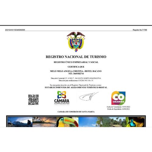 Гостиница Bacano Hostel в Санта-Марте