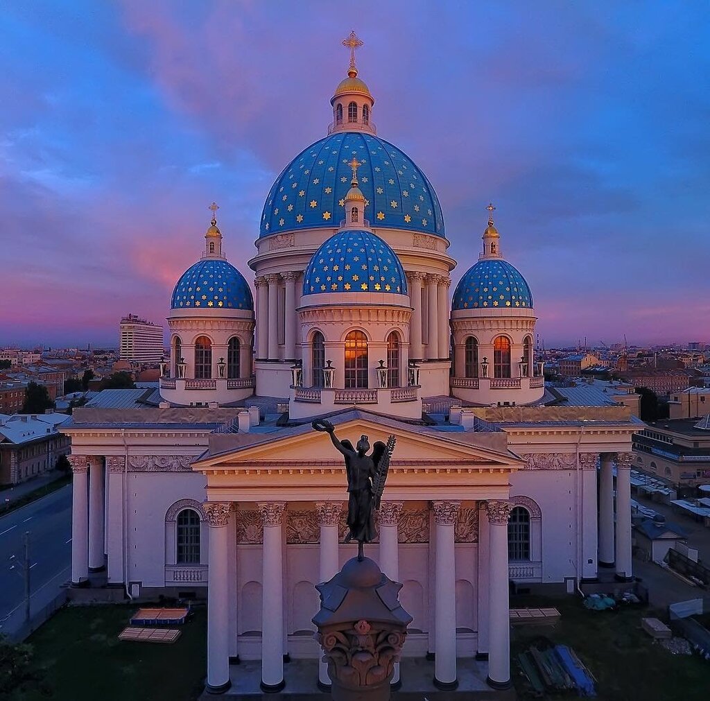 Православный храм Собор Святой Живоначальной Троицы Лейб-Гвардии Измайловского полка, Санкт‑Петербург, фото