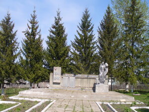 Погибшим жителям села (Ульяновская область, Инзенский район, село Аргаш), памятник, мемориал в Ульяновской области