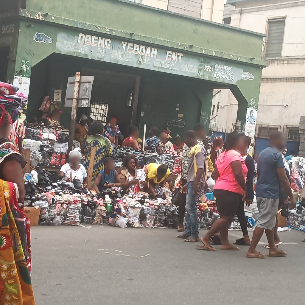 Shoe store Obeng Yeboah Enterprise, Accra, photo