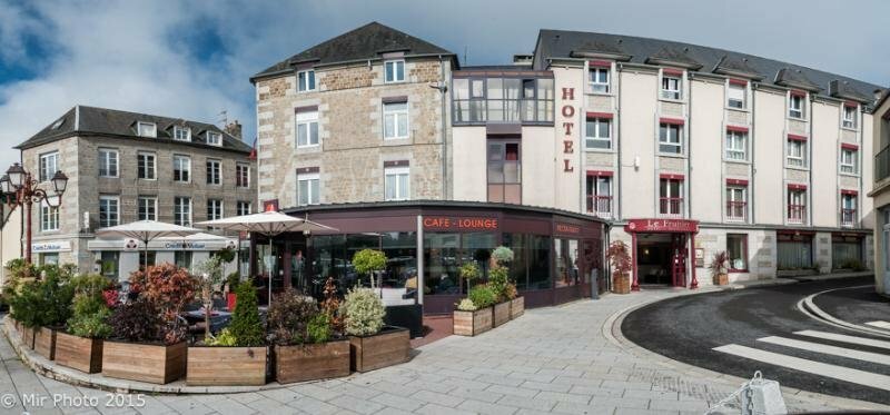 Гостиница Hotel Restaurant Le Fruitier Villedieu Les Poeles
