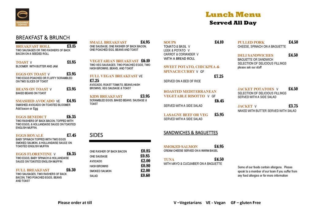 Coffee shop Esquires Coffee, Bradford, photo