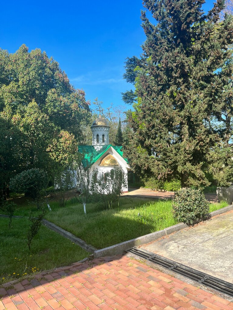 Chapel, memorial cross Chapel of the Intercession of the Holy Mother of God, Sochi, photo