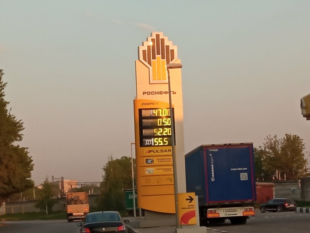 Gas station Rosneft, Ryazan, photo