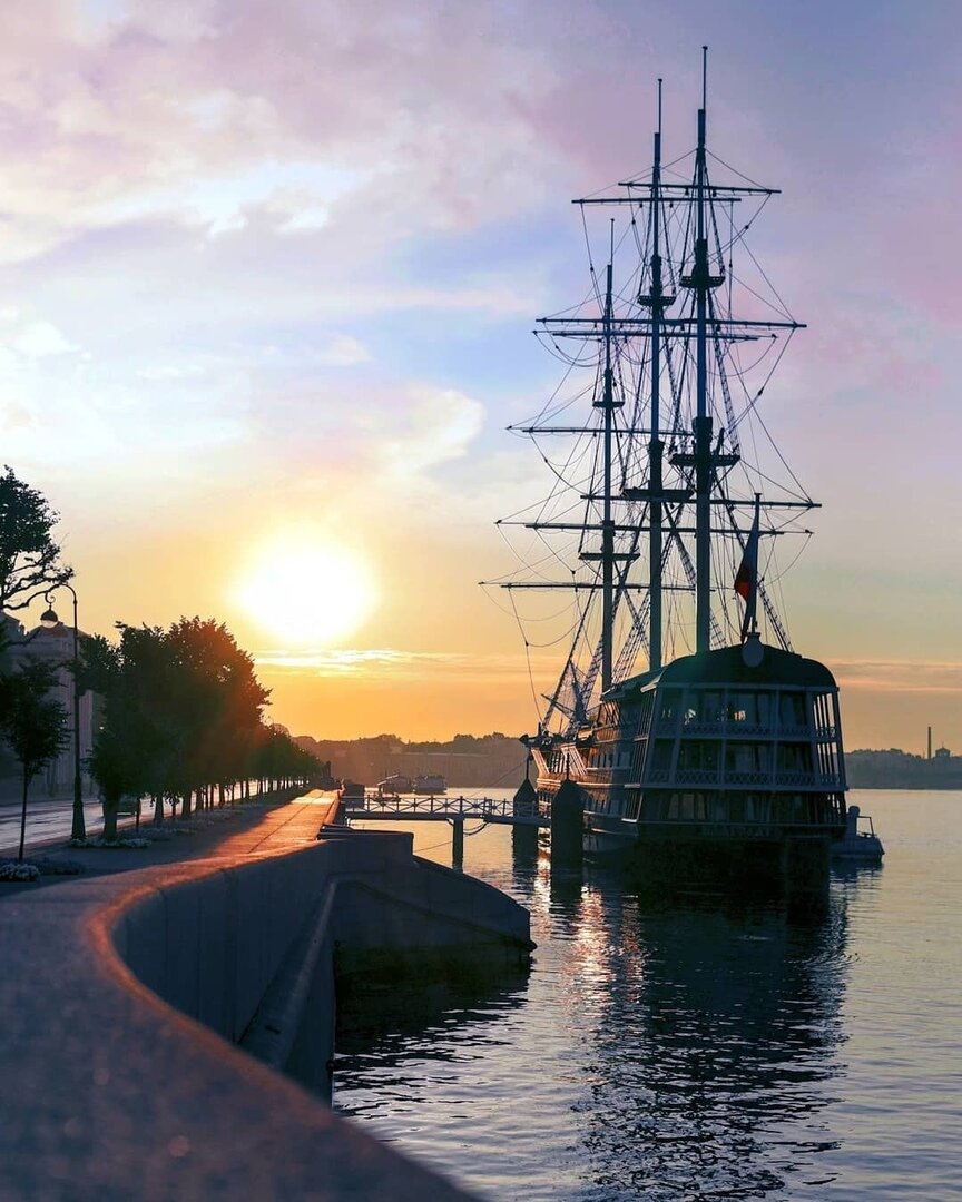 Картинки с добрым утром санкт петербург