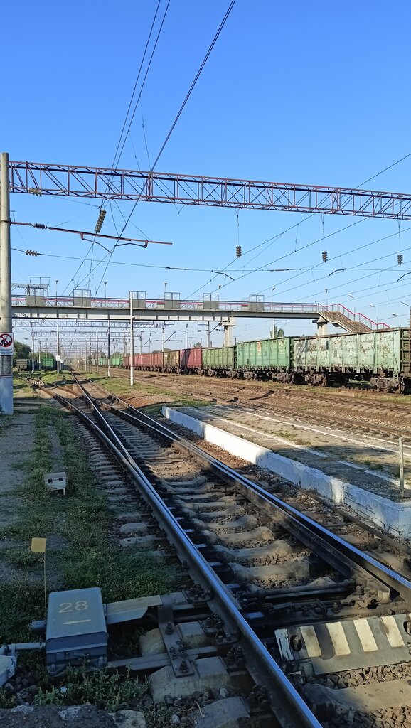 Железнодорожная станция Ея, Краснодарский край, фото