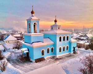 Церковь Покрова Пресвятой Богородицы (ул. Арбузова, 15, Назарово), православный храм в Назарово
