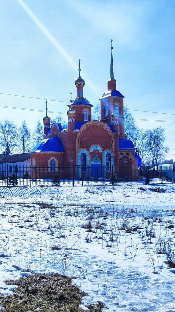 Orthodox church Tserkov Ikony Bozhiyey Materi Kazanskaya V Khobot-Bogoyavlenskom, Tambov Oblast, photo