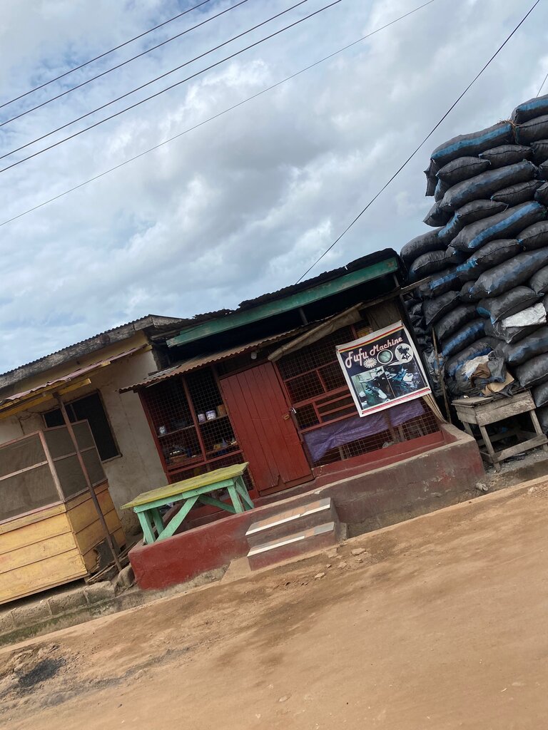 Milling Fufu Machine, Accra, photo