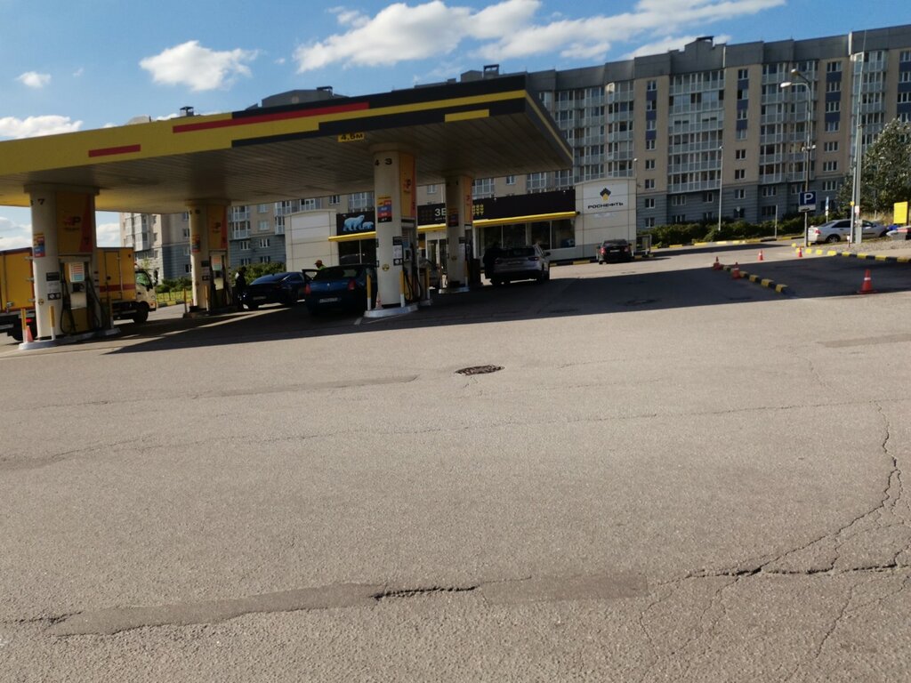 Gas station Роснефть, Saint Petersburg, photo