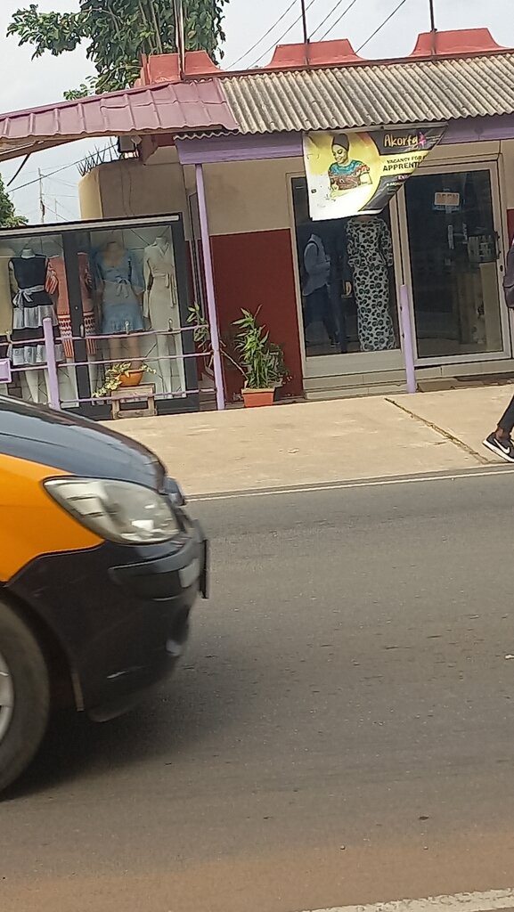 Clothing store Akorfa, Accra, photo