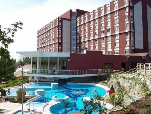 Внешний вид отеля Ensana Thermal Aqua в Хевизе, фото 1