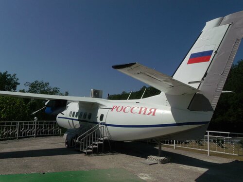 Monument to technology Самолëт Л-410 Turbolet, Krasnodar Krai, photo