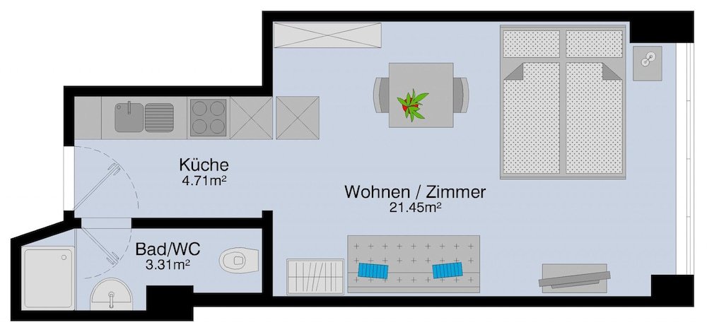 Фото Zh Niederdorf i - Hitrental Apartment