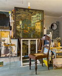 Painting workshop of the artist Nikolai Zubkov (Sverdlova Street, 30), taller de arte