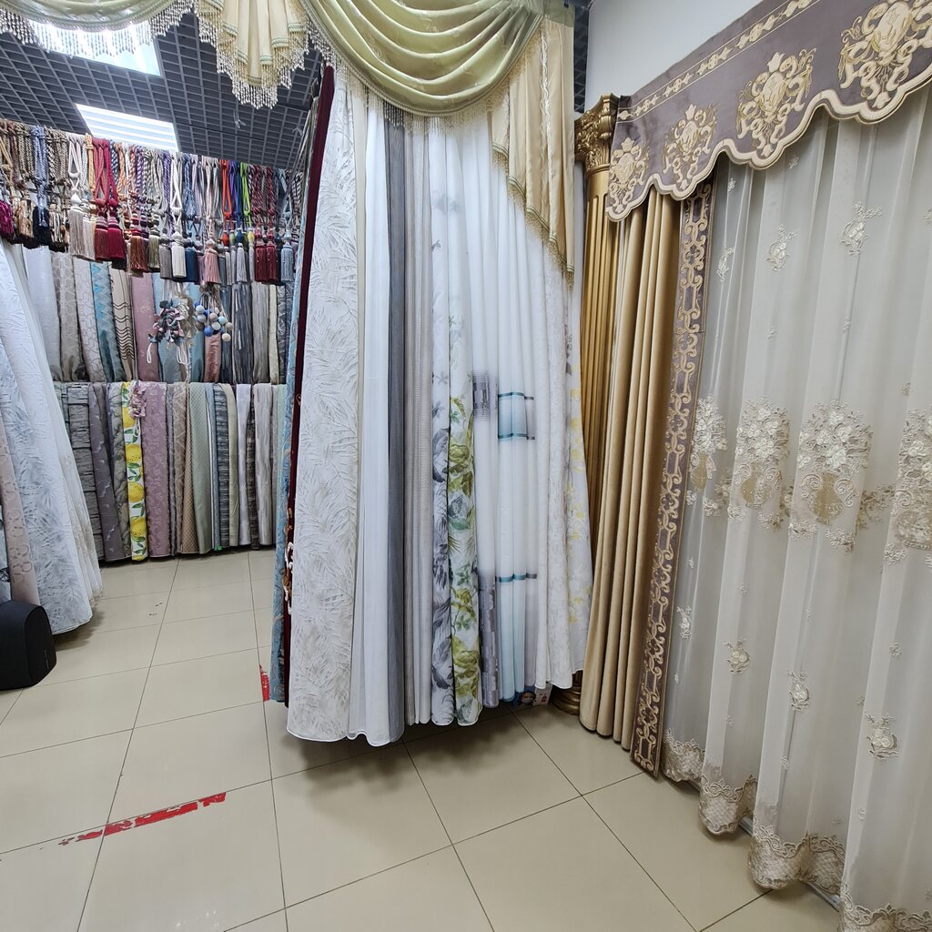 Curtains, curtain rods Salon-shtor De-Luxe, Moscow, photo