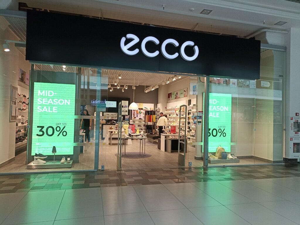 Магазин обуви Ecco, Минск, фото