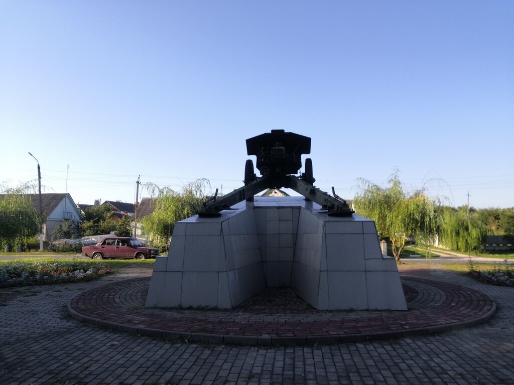 Monument, memorial Воинам-артиллеристам защитника города Суража в годы Велико Отечественной Войны, Suraj, photo