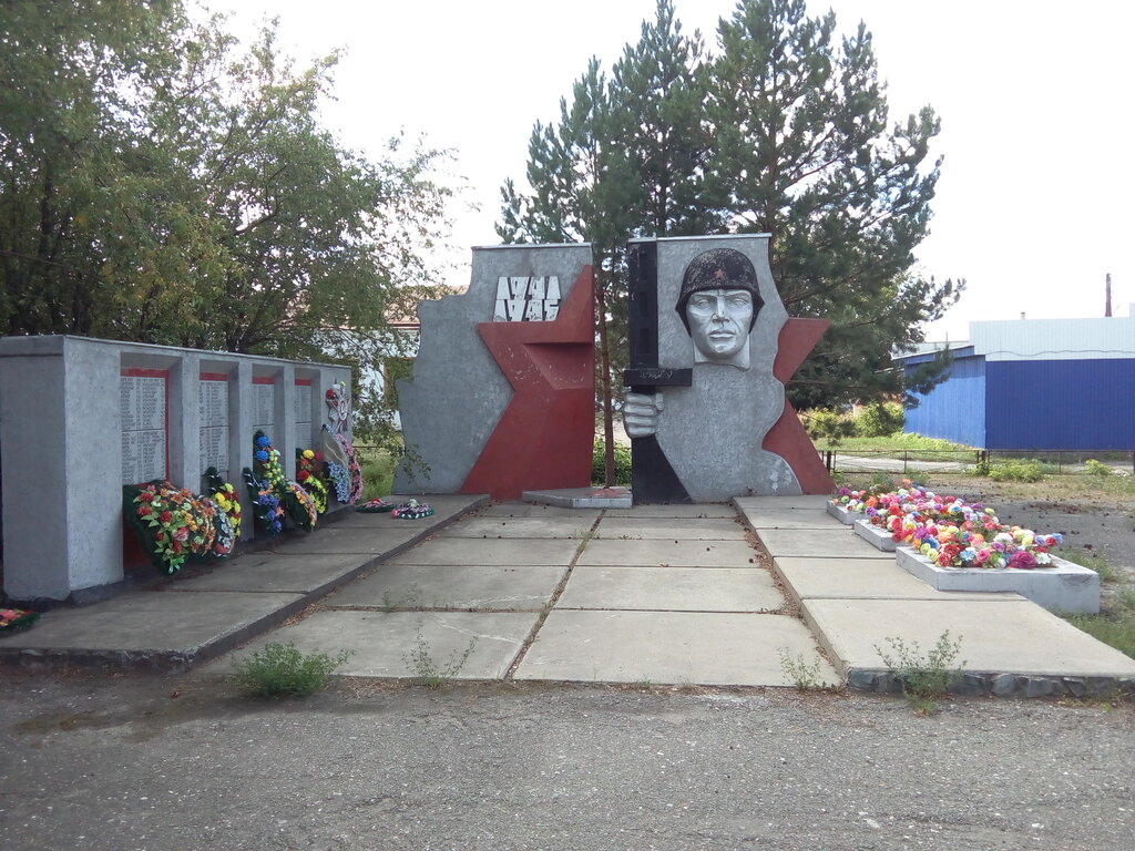 Monument, memorial Односельчанам, погибшим в годы Великой Отечественной войны, Novosibirsk Oblast, photo