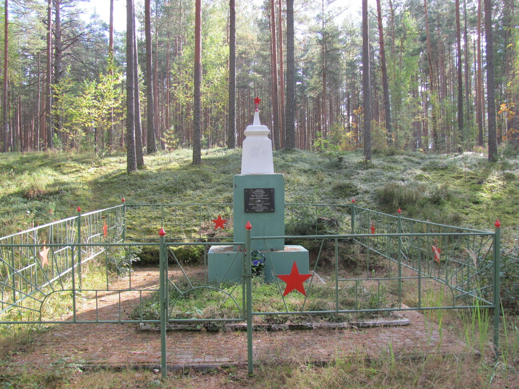 Monument, memorial Братская могила партизан М.С. Концевенко и В.Д. Ященко, Pskov Oblast, photo