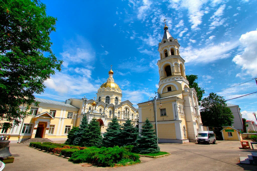 Orthodox church The Cathedral of Andrew the First-called, Stavropol, photo