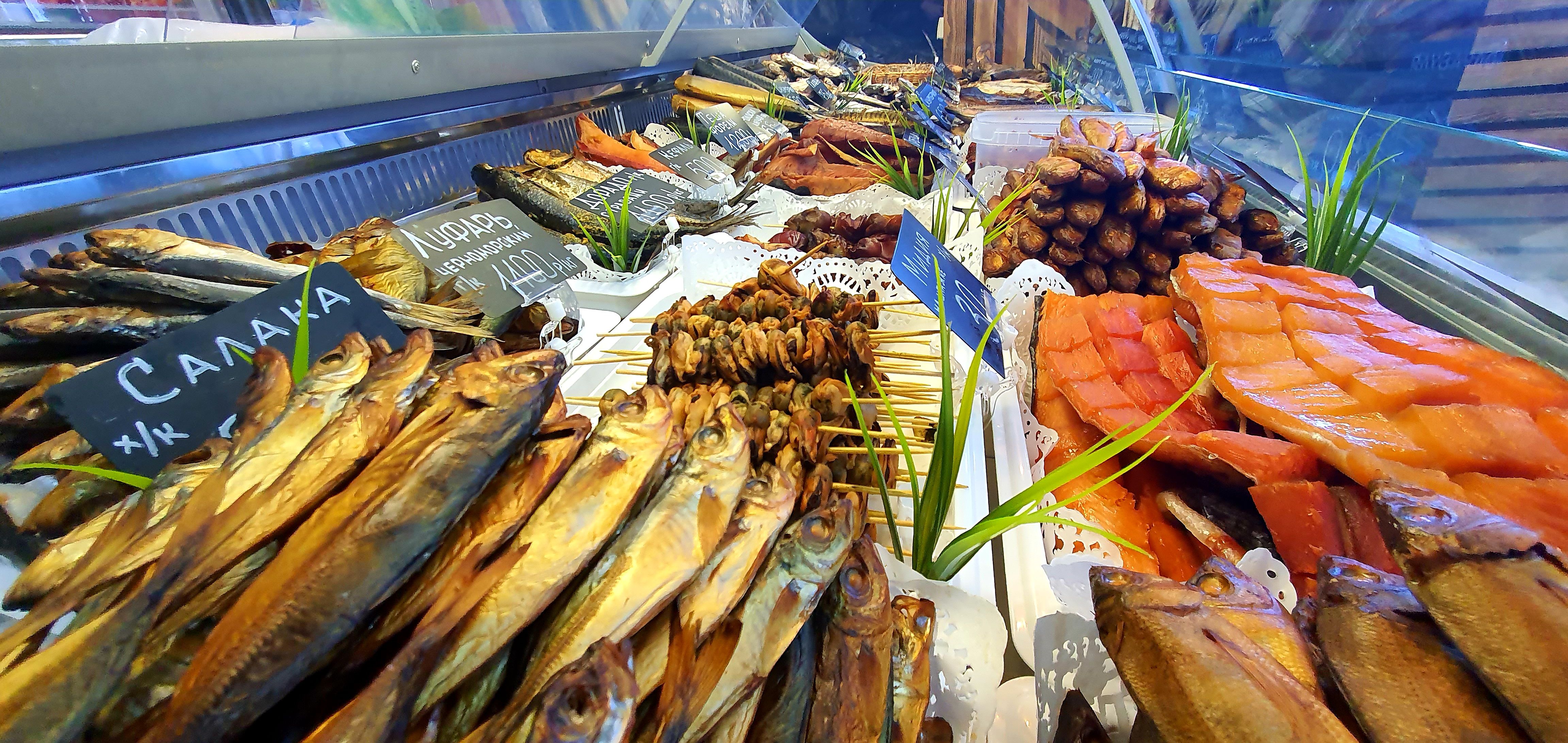 Фото: Моллюска, рыба и морепродукты, просп. Ленина, 13, Брянск - Яндекс Карты