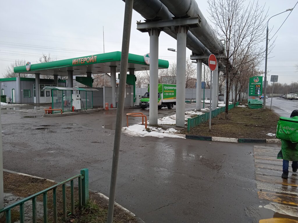 Gas station Interoil, Moscow, photo