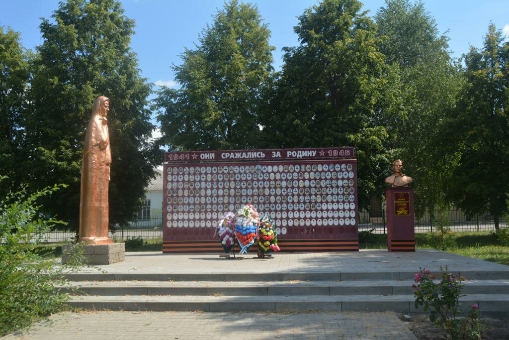 Monument, memorial Воинам-землякам, погибшим в годы Великой Отечественной войны, Belgorod Oblast, photo