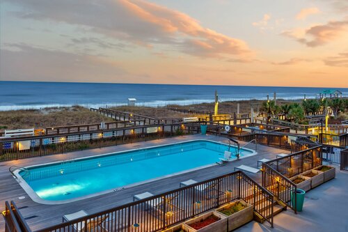 Гостиница Hampton Inn & Suites by Hilton Carolina Beach Oceanfront