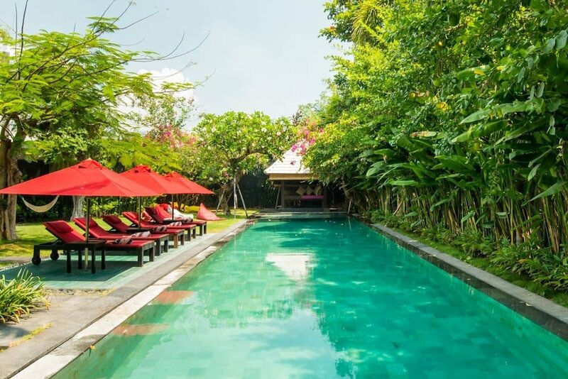 Гостиница Family Friendly Private Villa, 5 Br, Canggu w Staff