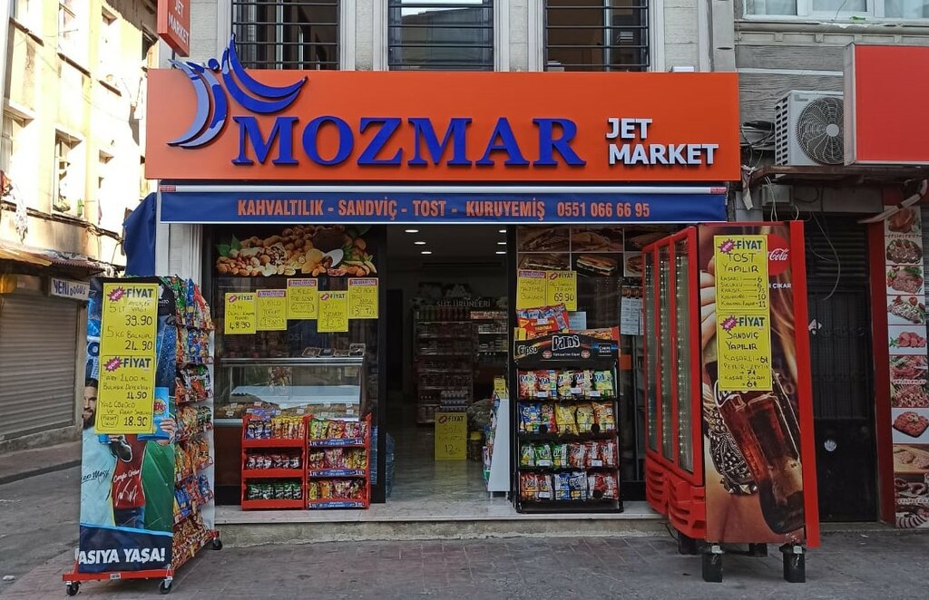 Süpermarket Mozmar Jet Market, Beyoğlu, foto