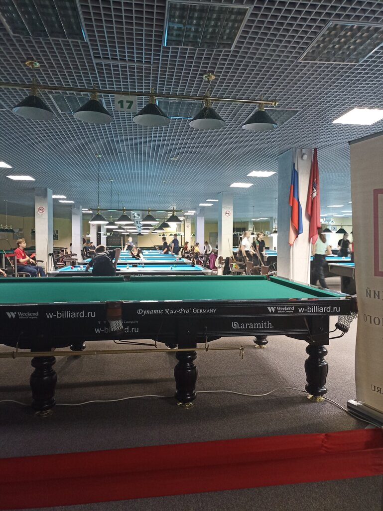 مدرسة رياضية Москвич, отделение спортивного бильярда ، موسكو، صورة