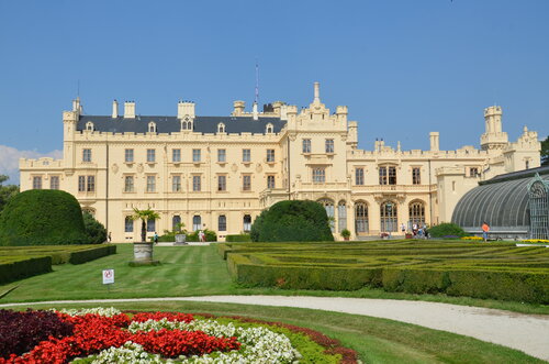 Landmark, attraction Zámek Lednice, South Moravian Region, photo