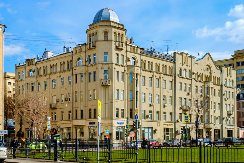 Landmark, attraction Доходный дом А.Л. Баумгартена, Moscow, photo