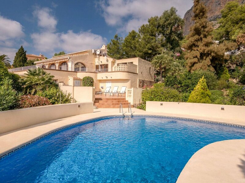 Гостиница Villa with unique location, private swimming pool, terraces, views of Javea