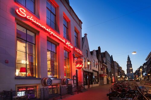 Внешний вид отеля Hotel Schimmelpenninck Huys в Гронингене, фото 1